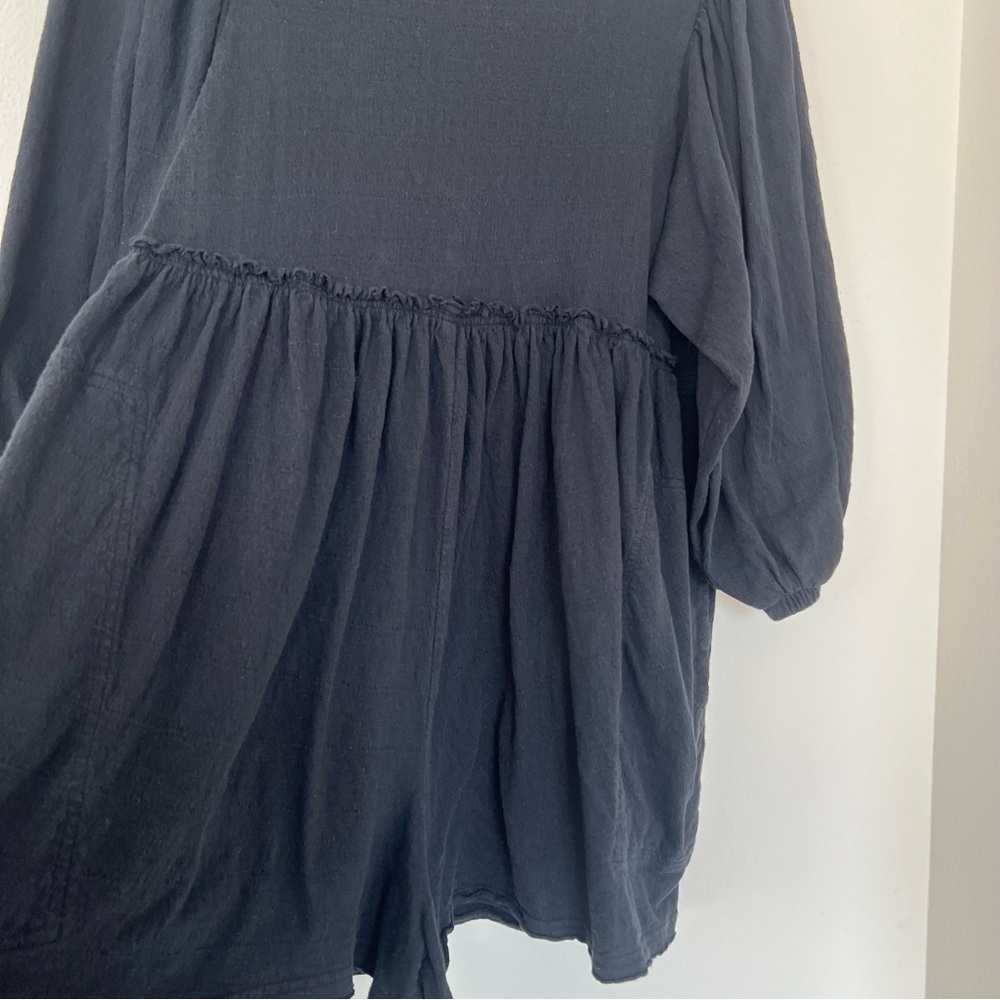 Free People Beyond Obsessed Black Romper - Picture 4 of 9
